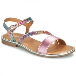 Chaussures Fille Sandales et Nu-pieds GBB FANA Rose / Multicolore