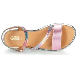 Chaussures Fille Sandales et Nu-pieds GBB FANA Rose / Multicolore -Sandales Soldes Boutique 16003373 500 F