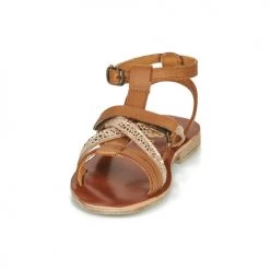 Chaussures Fille Sandales et Nu-pieds GBB JULIA Marron -Sandales Soldes Boutique 16003404 500 C