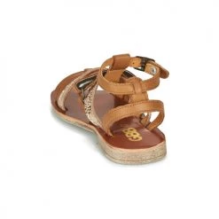 Chaussures Fille Sandales et Nu-pieds GBB JULIA Marron -Sandales Soldes Boutique 16003404 500 E