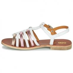 Chaussures Fille Sandales et Nu-pieds GBB BANGKOK Blanc -Sandales Soldes Boutique 16048656 500 D