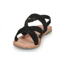 Chaussures Femme Sandales et Nu-pieds Kickers DIBA-3 Noir -Sandales Soldes Boutique 16259656 500 C