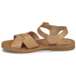 Chaussures Femme Sandales et Nu-pieds Kickers TILLY Beige -Sandales Soldes Boutique 16259680 500 D