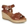 Chaussures Femme Sandales et Nu-pieds Kickers WIDJIK Marron