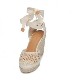 Chaussures Femme Sandales et Nu-pieds Castaner CAROLA Crème -Sandales Soldes Boutique 16365223 500 C