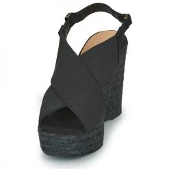 Chaussures Femme Sandales et Nu-pieds Castaner FEDERICA Noir -Sandales Soldes Boutique 16365232 500 C