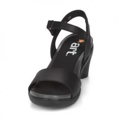 Chaussures Femme Sandales et Nu-pieds Art ALFAMA Noir -Sandales Soldes Boutique 16374976 500 C