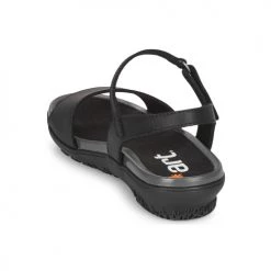 Chaussures Femme Sandales et Nu-pieds Art ANTIBES Noir -Sandales Soldes Boutique 16374984 500 E