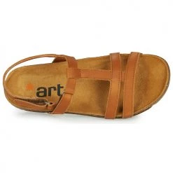 Chaussures Femme Sandales et Nu-pieds Art I BREATHE Marron -Sandales Soldes Boutique 16375001 500 F