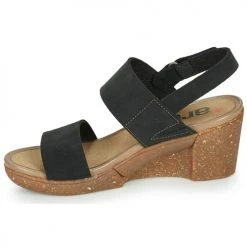 Chaussures Femme Sandales et Nu-pieds Art ROTTERDAM Noir -Sandales Soldes Boutique 16375023 500 D
