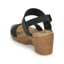 Chaussures Femme Sandales et Nu-pieds Art ROTTERDAM Noir -Sandales Soldes Boutique 16375023 500 E