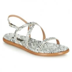 Chaussures Femme Sandales et Nu-pieds Neosens AURORA Blanc / Argent