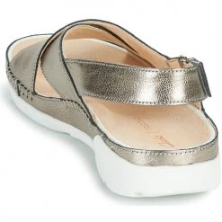 Chaussures Femme Sandales et Nu-pieds Clarks Tri Alexia Argenté 10 Chaussures Femme Sandales et Nu-pieds Clarks Tri Alexia Argenté -Sandales Soldes Boutique 16375286 500 E