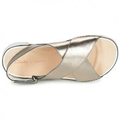 Chaussures Femme Sandales et Nu-pieds Clarks Tri Alexia Argenté 11 Chaussures Femme Sandales et Nu-pieds Clarks Tri Alexia Argenté -Sandales Soldes Boutique 16375286 500 F