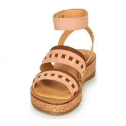 Chaussures Femme Sandales et Nu-pieds El Naturalista TÜLBEND Rose / Marron -Sandales Soldes Boutique 16375395 500 C