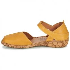 Chaussures Femme Sandales et Nu-pieds Josef Seibel ROSALIE 42 Jaune -Sandales Soldes Boutique 16396144 500 D