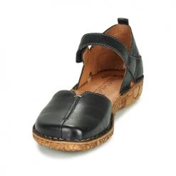 Chaussures Femme Sandales et Nu-pieds Josef Seibel ROSALIE 42 Noir -Sandales Soldes Boutique 16396145 500 C