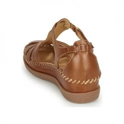 Chaussures Femme Sandales et Nu-pieds Pikolinos CADAQUES W8K Camel -Sandales Soldes Boutique 16397644 500 E