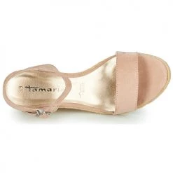 Chaussures Femme Sandales et Nu-pieds Tamaris LIVIAN Rose -Sandales Soldes Boutique 16398011 500 F