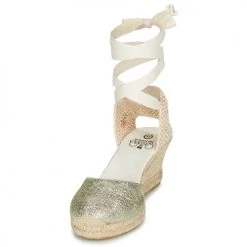 Chaussures Femme Sandales et Nu-pieds Le Temps des Cerises POLY Doré -Sandales Soldes Boutique 16412628 500 C