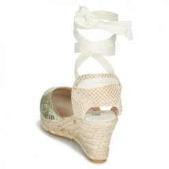 Chaussures Femme Sandales et Nu-pieds Le Temps des Cerises POLY Doré -Sandales Soldes Boutique 16412628 500 E