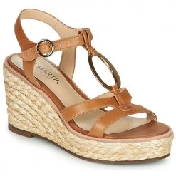 Chaussures Femme Sandales et Nu-pieds JB Martin EMANI Marron