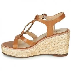 Chaussures Femme Sandales et Nu-pieds JB Martin EMANI Marron -Sandales Soldes Boutique 16446214 500 D