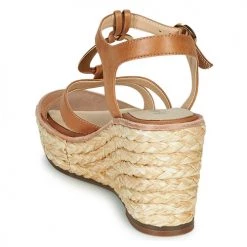 Chaussures Femme Sandales et Nu-pieds JB Martin EMANI Marron -Sandales Soldes Boutique 16446214 500 E