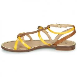 Chaussures Femme Sandales et Nu-pieds JB Martin 1GRIOTTES Jaune / Marron 9 Chaussures Femme Sandales et Nu-pieds JB Martin 1GRIOTTES Jaune / Marron -Sandales Soldes Boutique 16446217 500 D