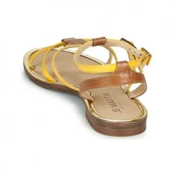 Chaussures Femme Sandales et Nu-pieds JB Martin 1GRIOTTES Jaune / Marron 10 Chaussures Femme Sandales et Nu-pieds JB Martin 1GRIOTTES Jaune / Marron -Sandales Soldes Boutique 16446217 500 E