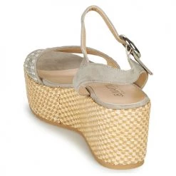 Chaussures Femme Sandales et Nu-pieds JB Martin 1CORSO Beige -Sandales Soldes Boutique 16446219 500 E