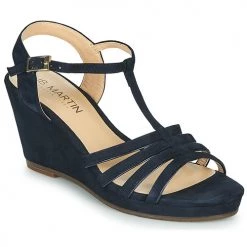 Chaussures Femme Sandales et Nu-pieds JB Martin QUIRA Marine