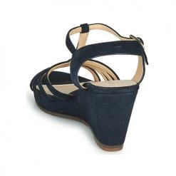 Chaussures Femme Sandales et Nu-pieds JB Martin QUIRA Marine -Sandales Soldes Boutique 16446222 500 E