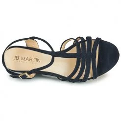 Chaussures Femme Sandales et Nu-pieds JB Martin QUIRA Marine -Sandales Soldes Boutique 16446222 500 F