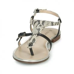 Chaussures Femme Sandales et Nu-pieds JB Martin 2GAELIA Noir / Beige -Sandales Soldes Boutique 16446224 500 C