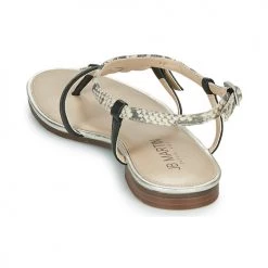 Chaussures Femme Sandales et Nu-pieds JB Martin 2GAELIA Noir / Beige -Sandales Soldes Boutique 16446224 500 E