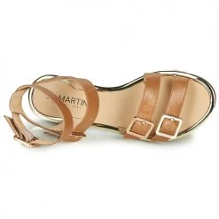 Chaussures Femme Sandales et Nu-pieds JB Martin 1GAPI Marron -Sandales Soldes Boutique 16446226 500 F