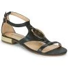 Chaussures Femme Sandales et Nu-pieds JB Martin BOCCIA Noir
