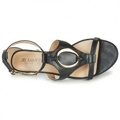 Chaussures Femme Sandales et Nu-pieds JB Martin BOCCIA Noir -Sandales Soldes Boutique 16446227 500 F