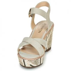 Chaussures Femme Sandales et Nu-pieds JB Martin EMEA Beige -Sandales Soldes Boutique 16446228 500 C