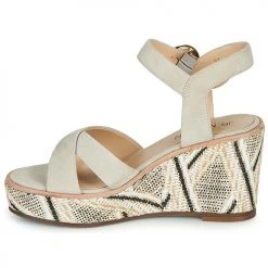 Chaussures Femme Sandales et Nu-pieds JB Martin EMEA Beige -Sandales Soldes Boutique 16446228 500 D