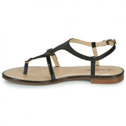Chaussures Femme Sandales et Nu-pieds JB Martin 2GAELIA Noir -Sandales Soldes Boutique 16446235 500 D