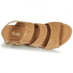 Chaussures Femme Sandales et Nu-pieds Gabor KARAMBA Marron 11 Chaussures Femme Sandales et Nu-pieds Gabor KARAMBA Marron -Sandales Soldes Boutique 16473053 500 F