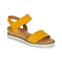Chaussures Femme Sandales et Nu-pieds Gabor KARIBITOU Jaune