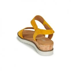 Chaussures Femme Sandales et Nu-pieds Gabor KARIBITOU Jaune 10 Chaussures Femme Sandales et Nu-pieds Gabor KARIBITOU Jaune -Sandales Soldes Boutique 16473057 500 E