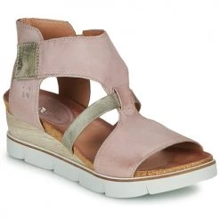 Chaussures Femme Sandales et Nu-pieds Dream in Green LIRATIMO rose