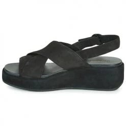 Chaussures Femme Sandales et Nu-pieds Camper MISIA Noir 9 Chaussures Femme Sandales et Nu-pieds Camper MISIA Noir -Sandales Soldes Boutique 16479959 500 D