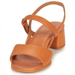 Chaussures Femme Sandales et Nu-pieds Camper KATIE SANDALES Camel -Sandales Soldes Boutique 16479962 500 C