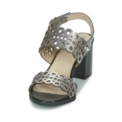 Chaussures Femme Sandales et Nu-pieds Dorking NORQUI Argent -Sandales Soldes Boutique 16527936 500 C