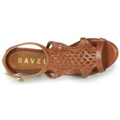 Chaussures Femme Sandales et Nu-pieds Ravel COREEN Camel -Sandales Soldes Boutique 16533338 500 F